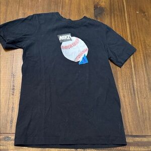 Nike Black Baseball Graphic Tee